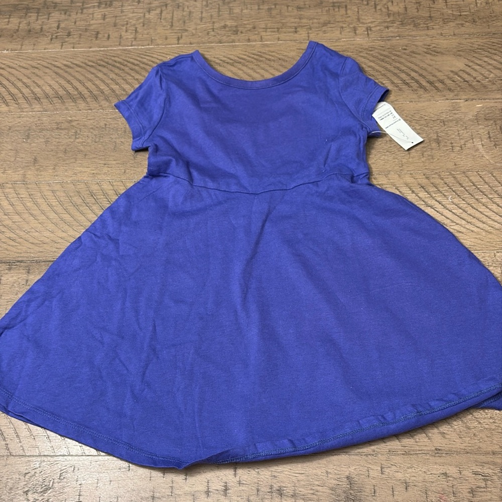 New 3t old navy dress purple bluish color
